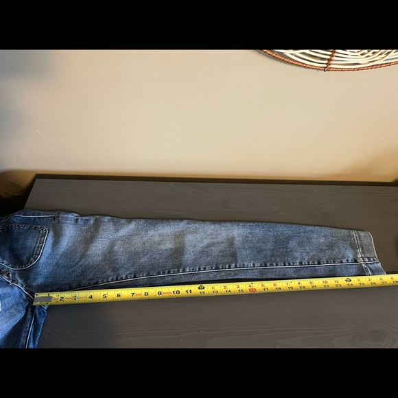 Pilcro And The Letterpress Anthropologie High Rise Denim Leggings - Picture 11 of 12